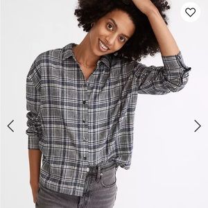 Madewell lightweight flannel